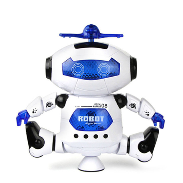 Танцующий светящийся робот Dancing Robot | Детская игрушка музыкальный робот