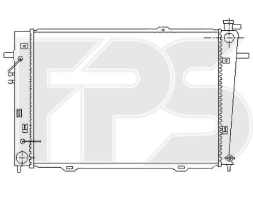 

Радиатор охлаждения Hyundai Tucson (04-)