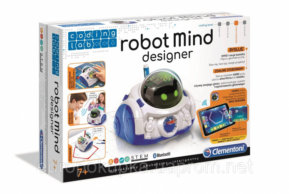 

Игровой набор Clementoni Robot Mind Designer (50534)