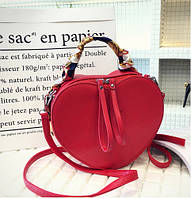 Жіноча сумочка Серце червона, фото 1
