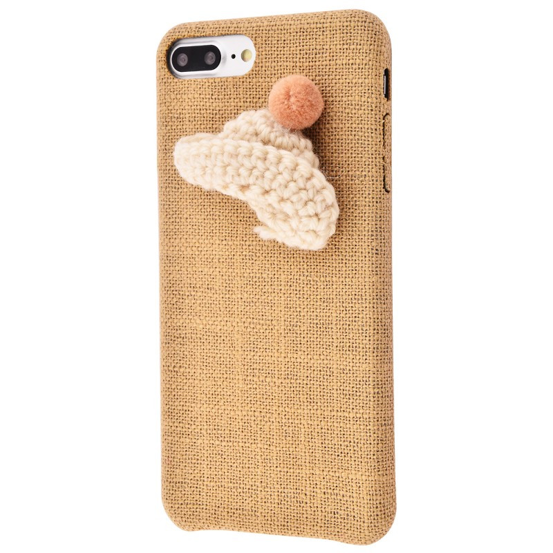 

Накладка Handmade Hat для Apple iPhone 7 Plus /8 Plus (2 вида) бежевый