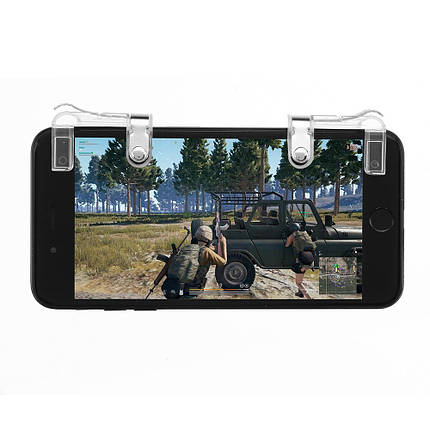 Kupit L1r1 Game Controller Shooter Mobile Gaming Aiming Fire - l1r1 game controller shooter mobile gaming aiming fire trigger button handle dlya pubg mobile game 1topshop