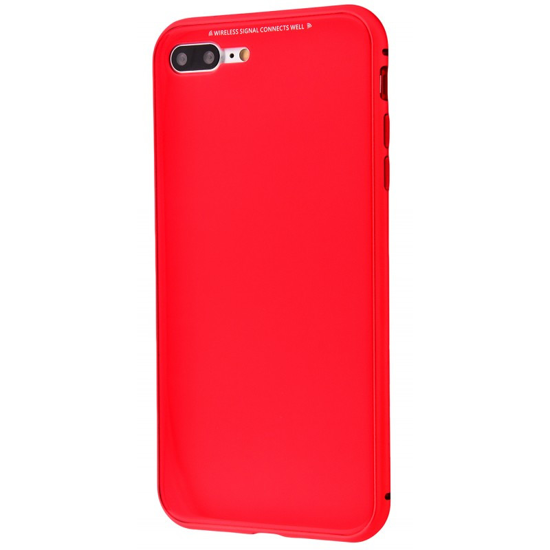 

Чехол Magnette glass case Full 360 для Apple iPhone 7 Plus /8 Plus (3 цвета) красный