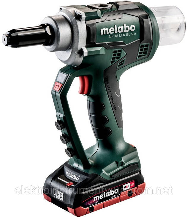 

Заклепочный пистолет Metabo NP 18 LTX BL 5.0 (619002800)