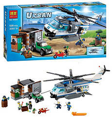 Конструктор Bela 10423 (аналог Lego City 60046) "Вертолётный патруль", 528 дет Подробнее: