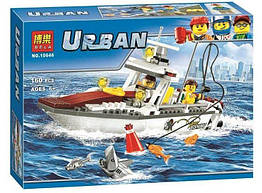 Конструктор Bela 10646 Urban (аналог Lego City 60147) "Рыболовный катер", 160 дет