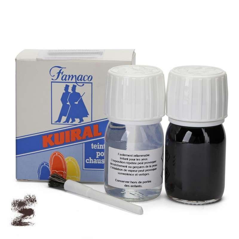 

✅ Краска для кожи коричного цвета Famaco Kit Teinture Liquide, 30 мл, Коричневый