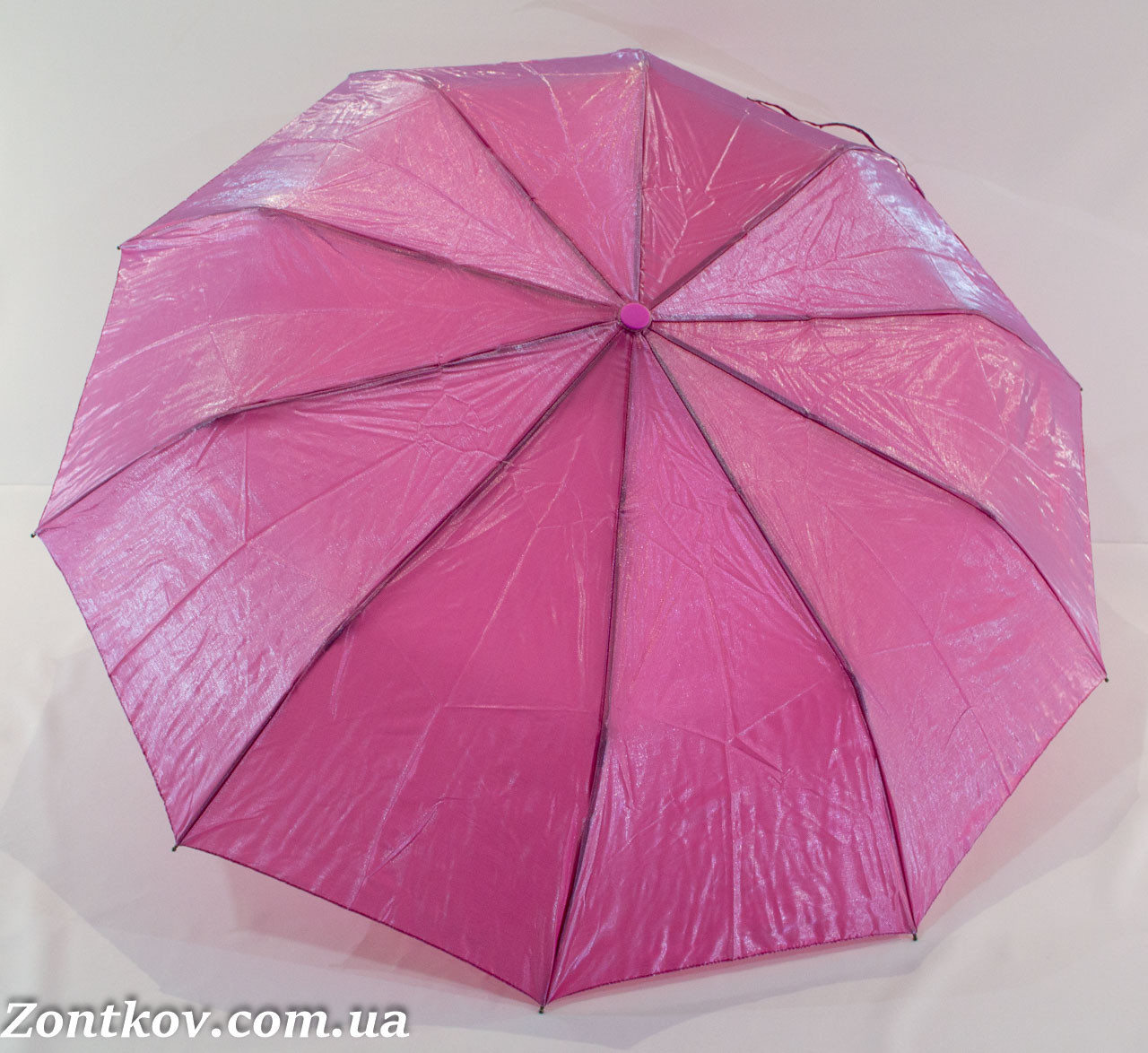 Женский зонт хамелеон на 10 спиц "анти-ветер" от фирмы "Bellissimo"