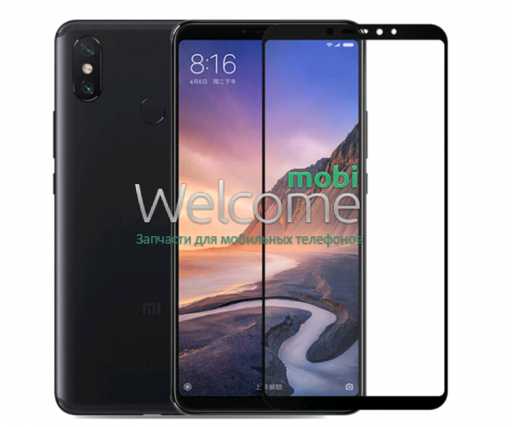 

Скло XIAOMI Redmi Note 6 Pro (0.3 мм, 2.5D, с олеофобним покриттям) black