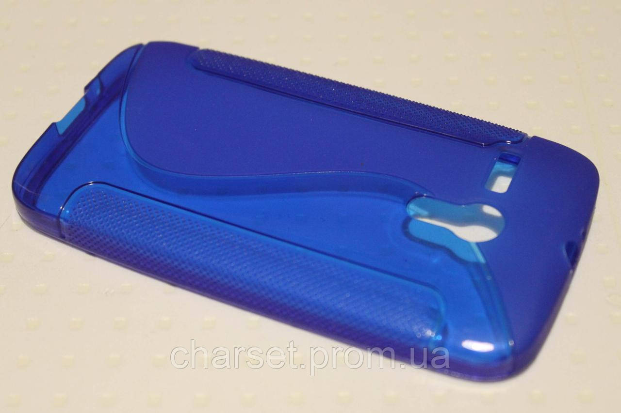 Чехол бампер на Motorola Moto G XT1031 XT1032 XT1025 DVX bs bst синий