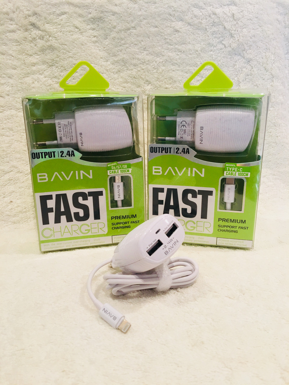 

USB зарядное устройство PC673Y Fast Charger для android