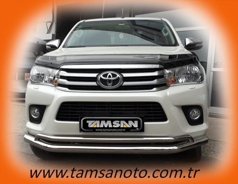 

Передняя защита ST017 (нерж) - Toyota Hilux 2015+ гг.