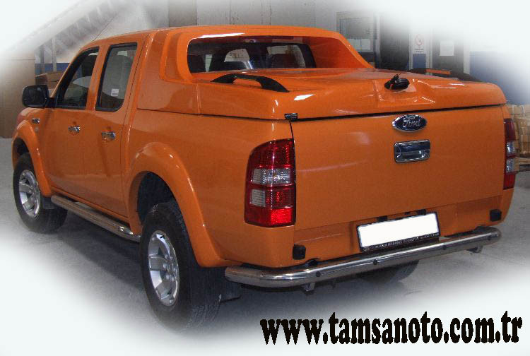 

Задняя защита AK005 (нерж) - Ford Ranger 2011+ гг.