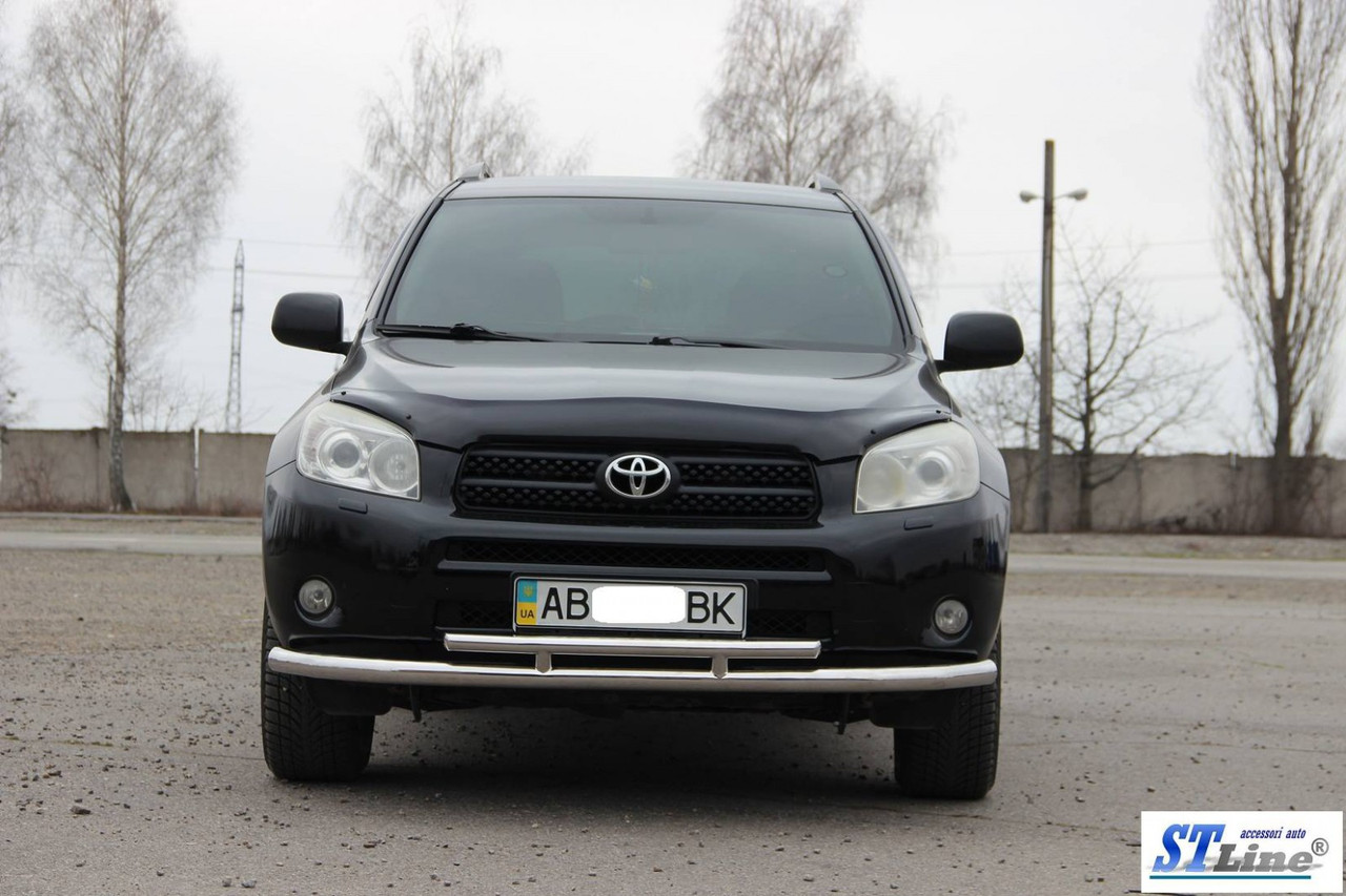 

Передняя защита ST014 (нерж) - Toyota Rav 4 2006-2013 гг.