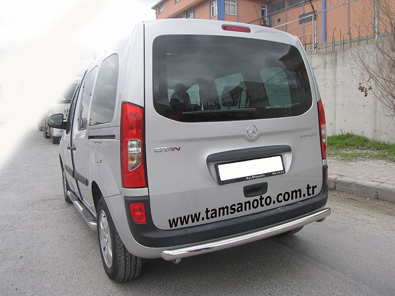 

Задняя дуга AK002 (нерж.) - Mercedes Citan 2013+ гг.