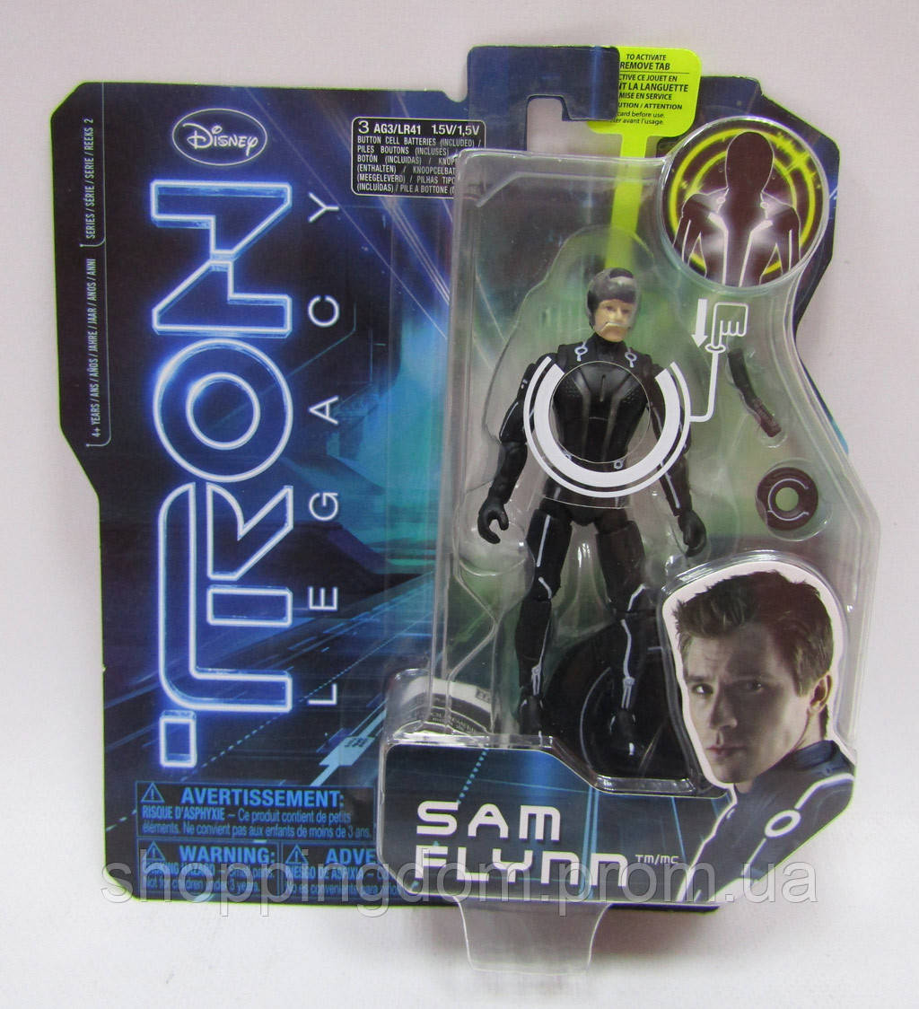 

Герои Sam Flynn светящ. на подставке ,9,5см (Tron) (39000-6014130-Tron-006