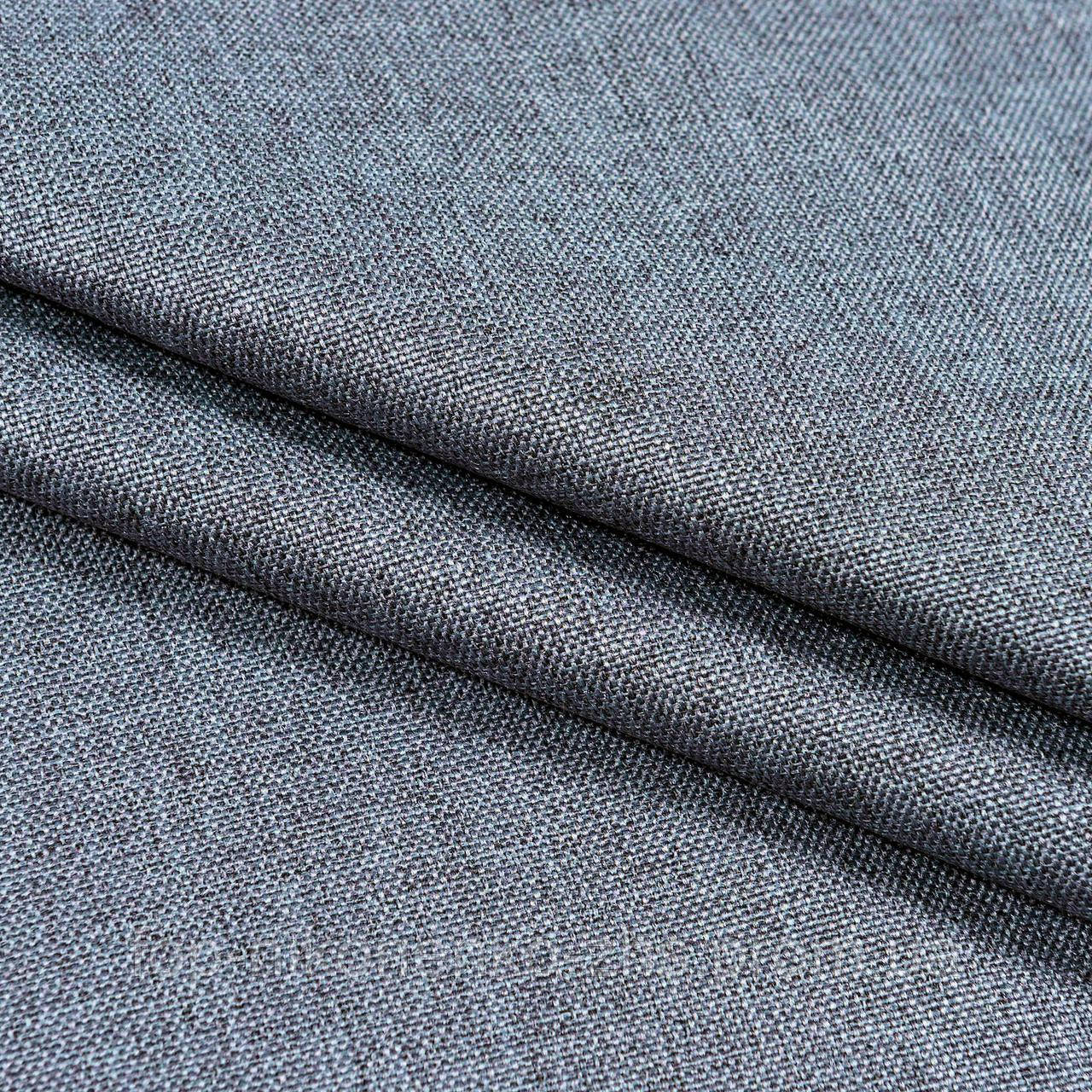 Ткань Блекаут рогожка Мокрый асфальт 280 см (007821)