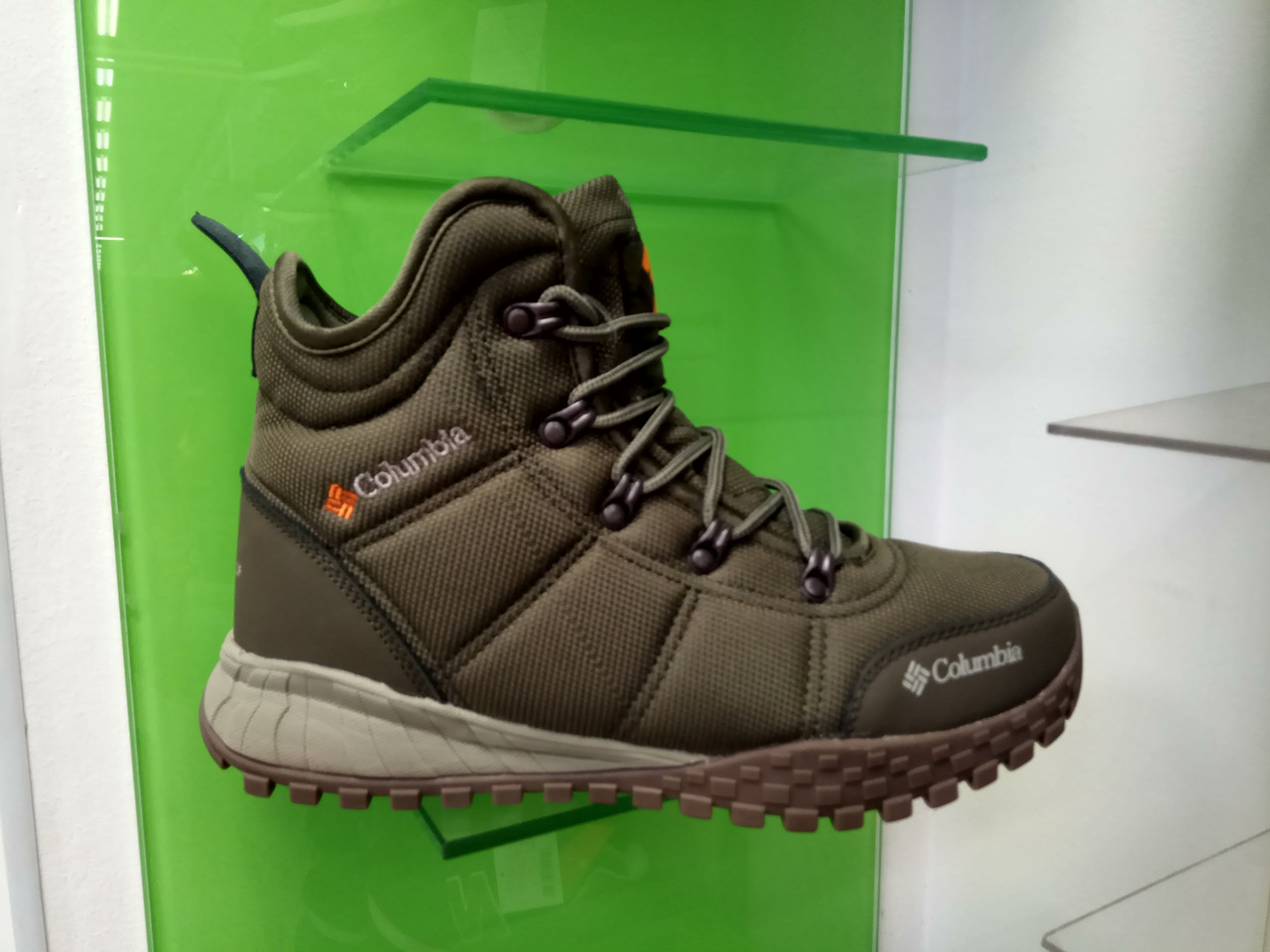 

Мужские Ботинки Columbia Fairbanks Omni-Heat Winter Khaki 45, Хаки