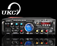 Усилитель UKC AV-120 2 x 150 Вт + Караоке, USB