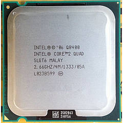 Процесор Intel Core2 Quad Q8400 2.66 GHz/4M/1333 s775, tray