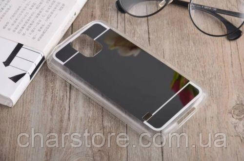 Бампер Samsung Galaxy S6 G9200 G920A G920T G920P bc зеркало черное