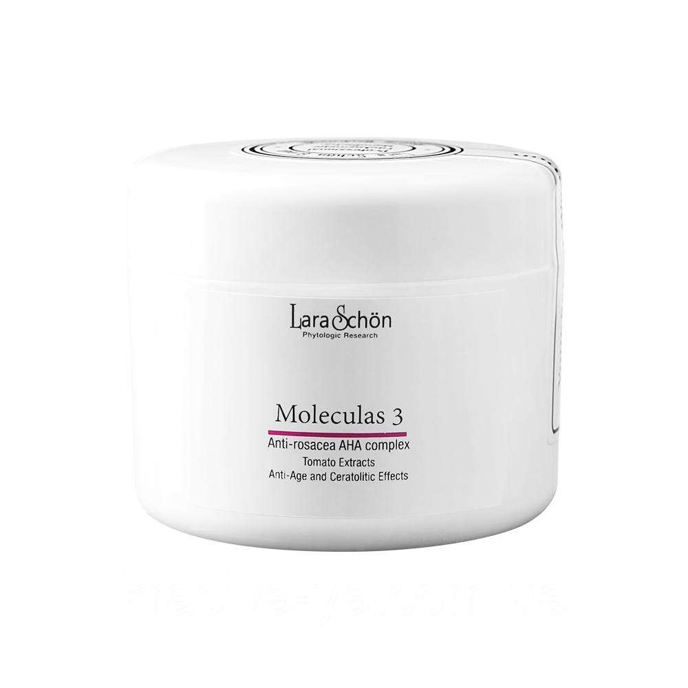 

Маска антикуперозная с экстрактом томатов и AHA кислотами Moleculas 3 Anti-Rosacea AHA Mask, 120 мл