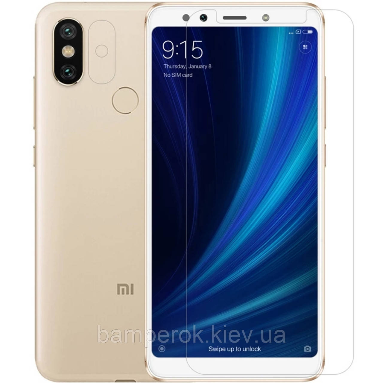 

Полиуретановая противоударная пленка USA для Xiaomi Mi A2.