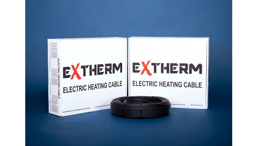 

Нагревательный двухжильный кабель EXTHERM ETC ECO 20-2500 125.00 м. Мощность 2500 Вт. Класс защиты IPX7