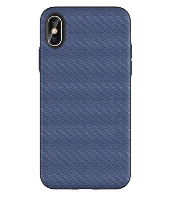 Чехол накладка Primo Case Lux для Apple iPhone X / iPhone XS - Dark Bl