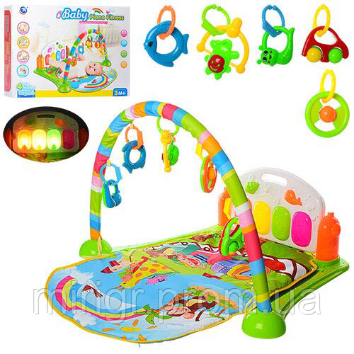 

Развивающий коврик для малышей с пианино 6016-2 Baby Play Gym Т