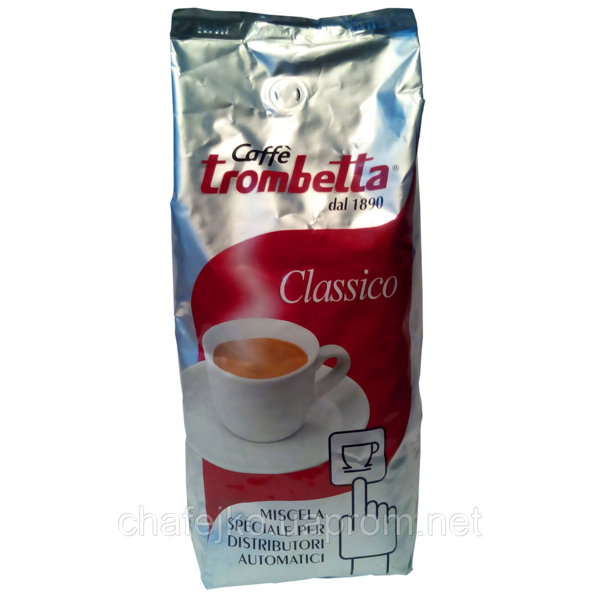 

Кофе Trombetta Classico 1кг 60% араб./40% роб. (12)