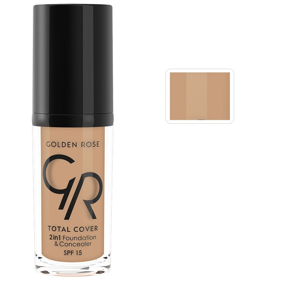 

Тональный крем Golden Rose Total Cover 2 in 1 Foundation & Concealer №18