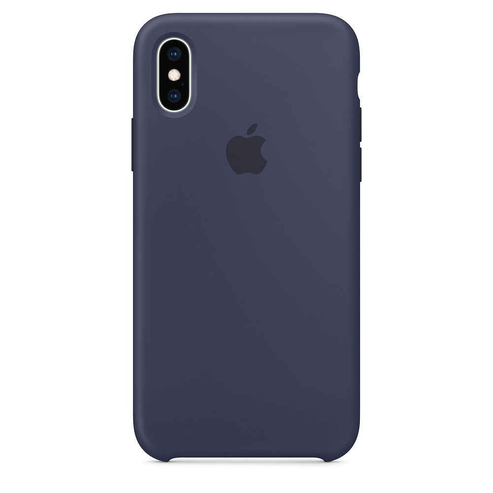 

Чехол Silicone Case для iPhone XS, Midnight Blue