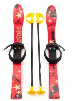 

Набор лыжный детский MARMAT 90 см (лыжи +крепление+ палки) красный