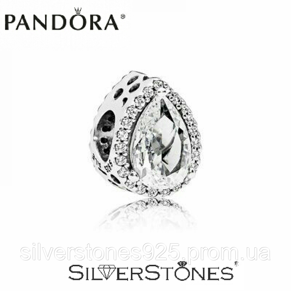 

Pandora шарм Сияющая слеза 796245CZ серебро 925 Пандора оригинал