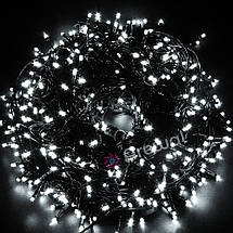 Новорічна гірлянда 1000 LED, Довжина 67m, Мультиколор, Кабель 2,2 мм, фото 3