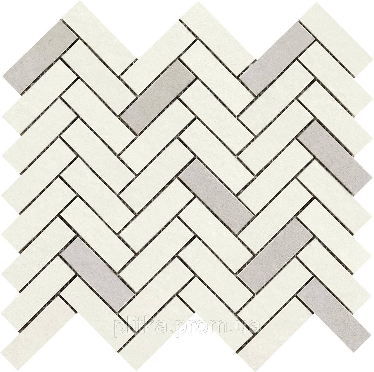 

Мозаїка 33,2*128,8 Terracruda Mosaico Degrade Calce/luce R060