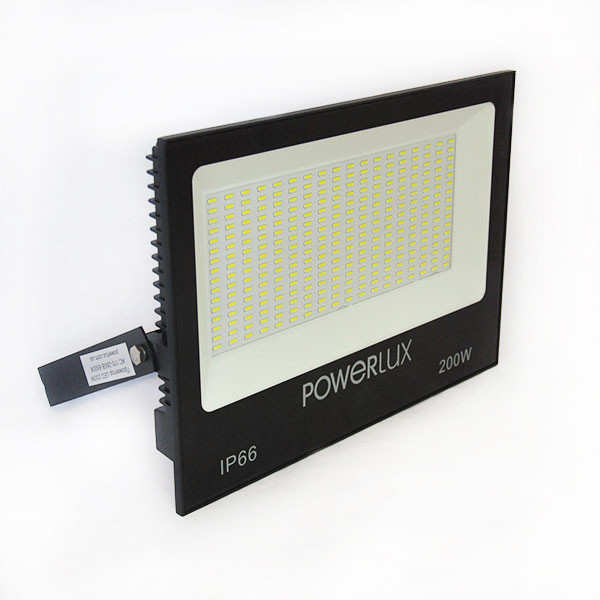 

Прожектор светодиодный POWERLUX 09971 BK 200W 6500K IP66