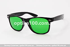 Великі глаукомні окуляри з зеленими стеклами. Якість перевірено!