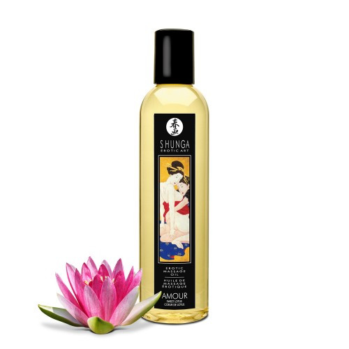 

Массажное масло Shunga Erotic Massage Oil с ароматом сладкого лотоса 250мл