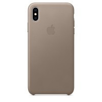 IPhone Xs Max Leather Case Taupe (MRWR2)