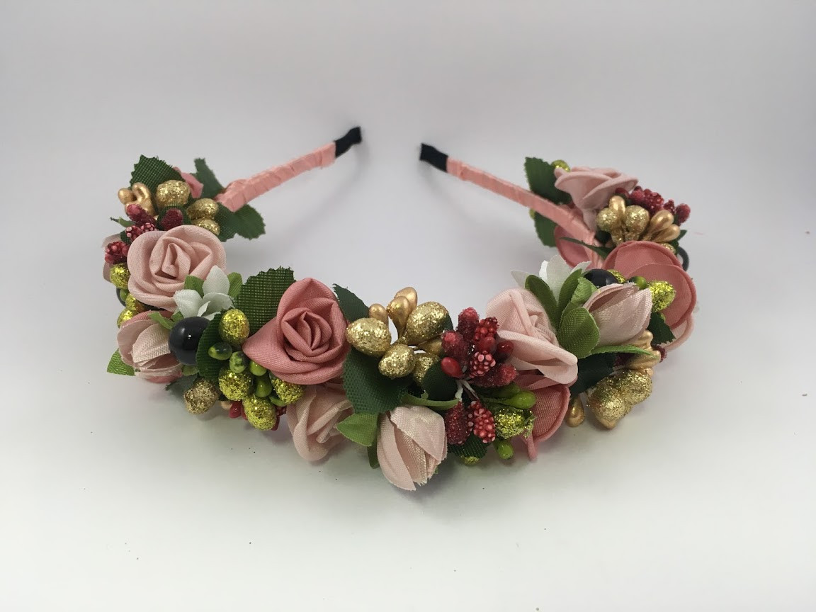 

Венок Handmade Ukrainian 6767 пудровый