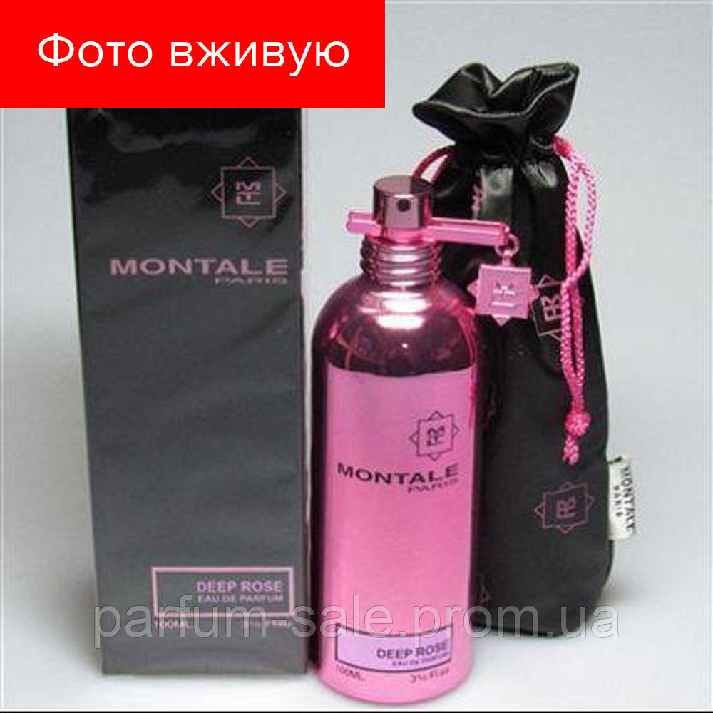 

100 ml Montale Deep Rose. Eau De Parfume | Парфюмированная вода Монталь Роскошные Розы 100 мл