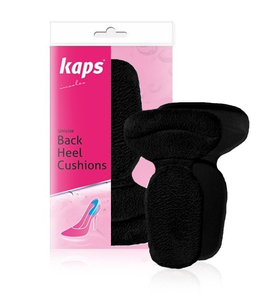 

Kaps Back Heel Cushions Black - Самоклеящиеся подпяточники с защитой от мозолей