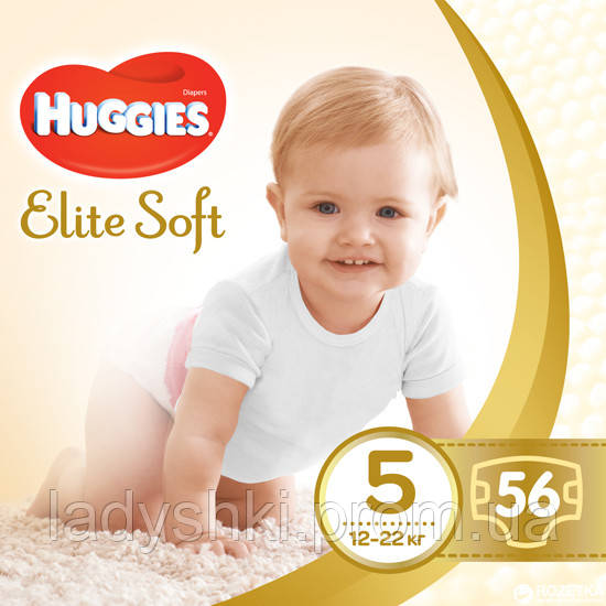 

Подгузники Huggies Elite Soft 5 Mega 56 шт. хаггис элит софт