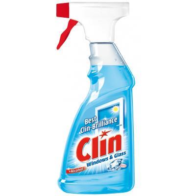 Моющая жидкость для уборки Clin для стекла Голубой 500 мл (90001008657
