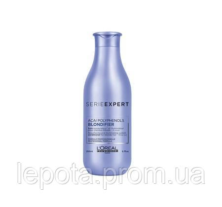 

Кондиционер-сияние для волос L'oreal professionnel BLONDIFIER CONDITIONER, 200 мл