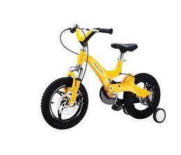 Детский велосипед Miqilong JZB Желтый 16` MQL-JZB16-Yellow
