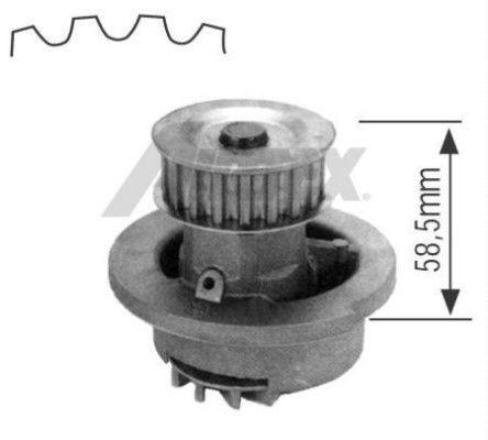 

Насос водяной, помпа DAEWOO NEXIA, OPEL ASTRA F, OPEL CORSA A , OPEL VECTRA A 1164 AIRTEX