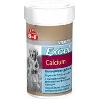 

8in1 Excel Calcium кальций для собак, 155т